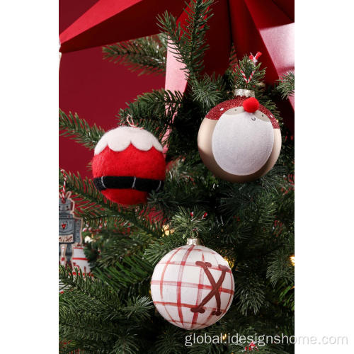 Woodworking Machinery Manufactur Plastic Christmas Ball Santa Claus Suit Supplier